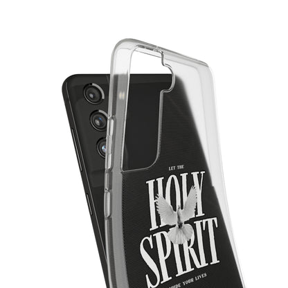 Holy Spirit Dove Clear Phone Case