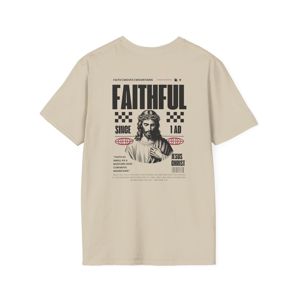 Matthew 17:20 Faithful Vintage Tee