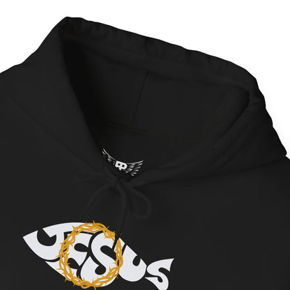 Jesus Fish Unisex Softstyle Hoodie