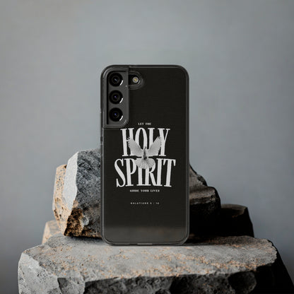 Holy Spirit Dove Clear Phone Case