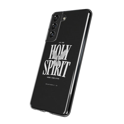 Holy Spirit Dove Clear Phone Case