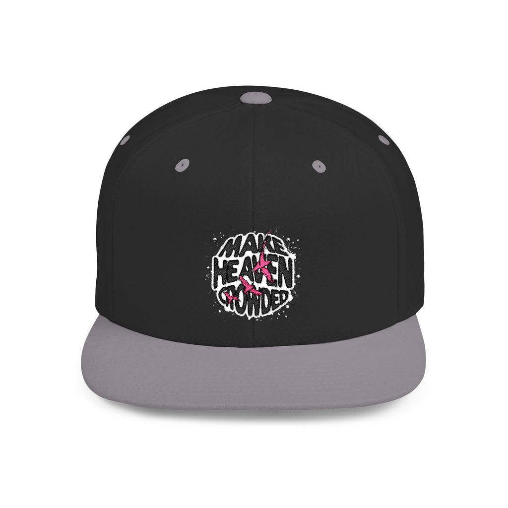 Make Heaven Crowded Flat Bill Hat