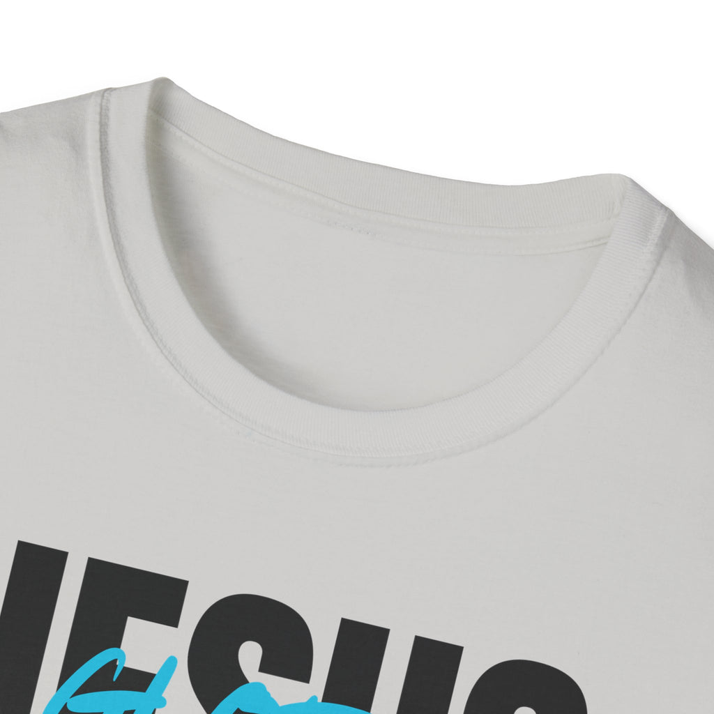 Unisex Softstyle T-Shirt - Jesus is King Glory Today Tomorrow Forever