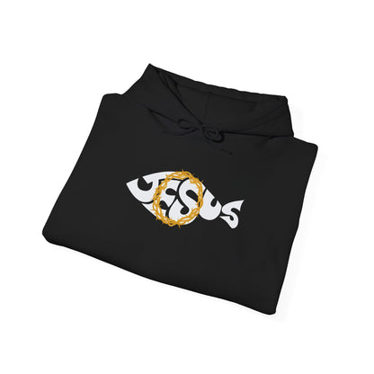 Jesus Fish Unisex Softstyle Hoodie