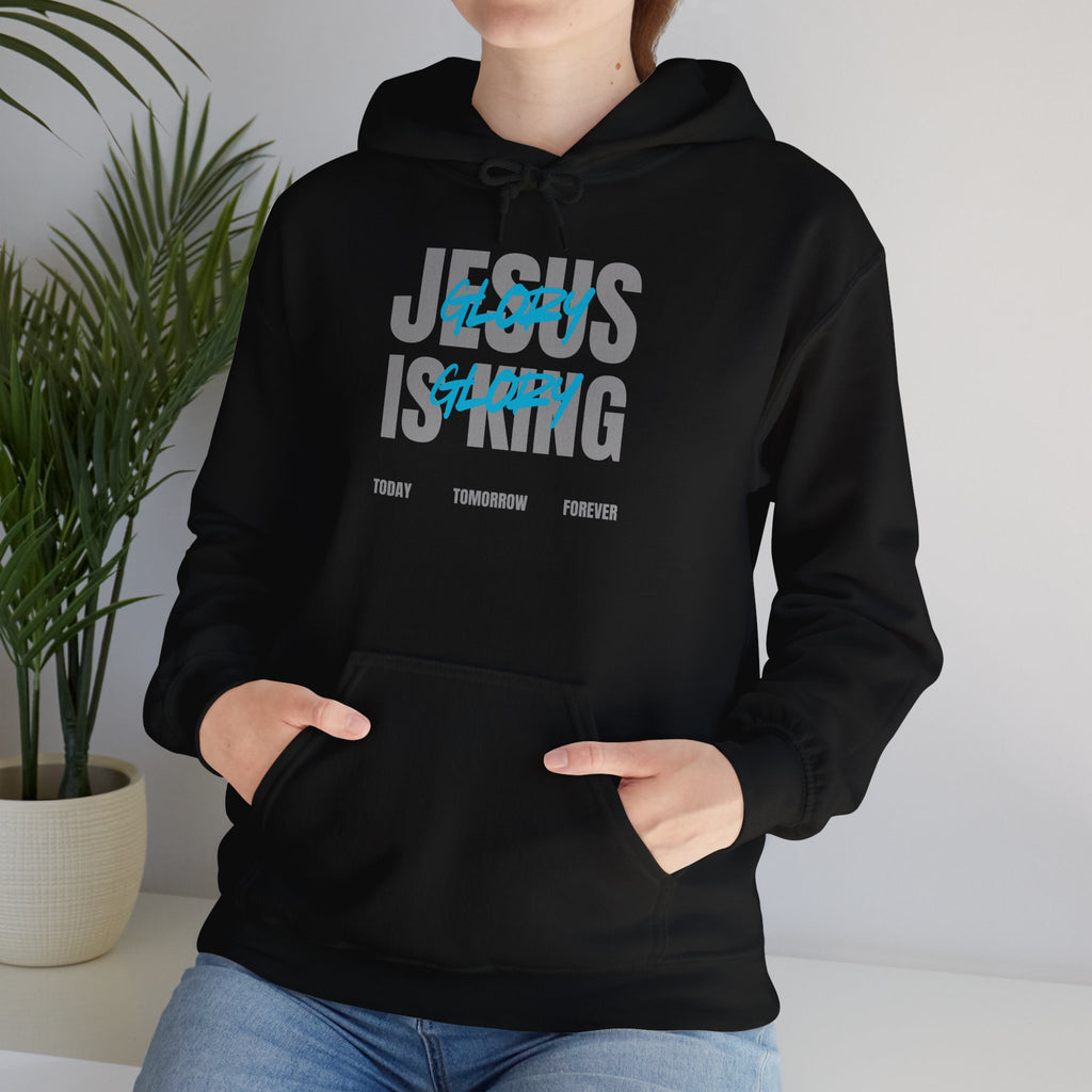Jesus Is King - Today, Tomorrow, And Forever Unisex Softstyle Hoodie
