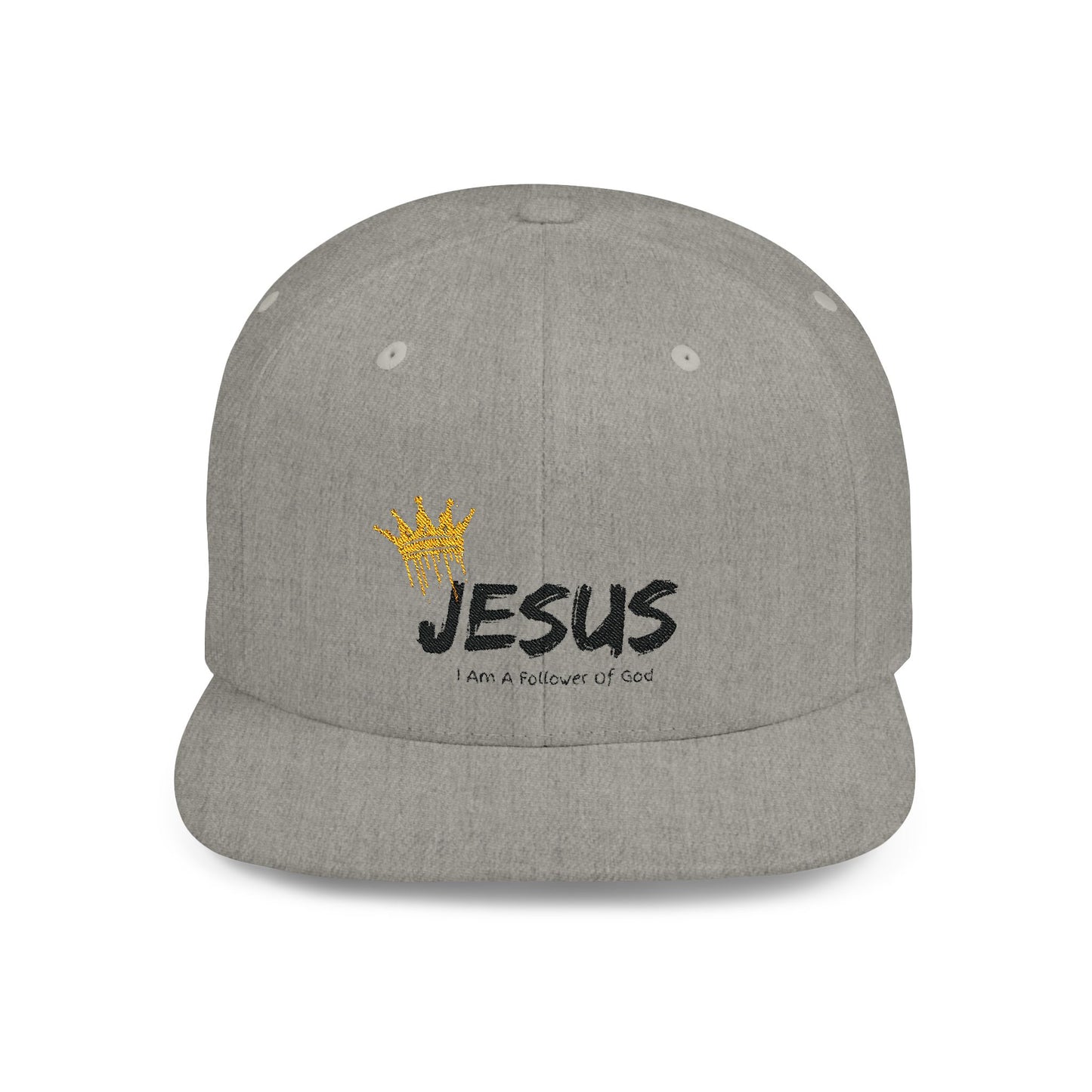 Limited Edition Snap-back Cap- Jesus "I Am A Follower Of God"