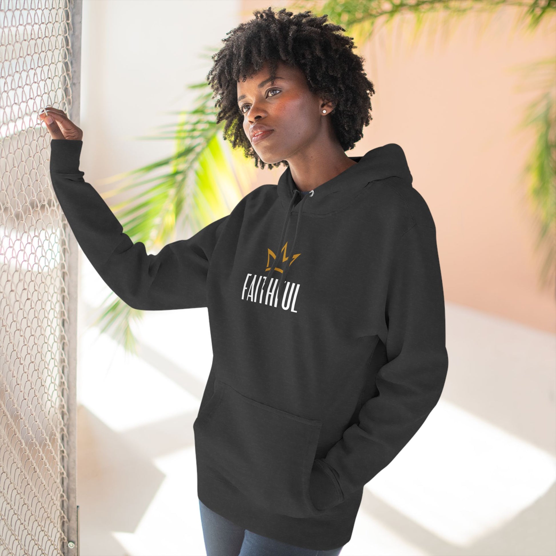 Faithful Unisex Fleece Hoodie