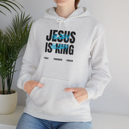 Jesus Is King - Today, Tomorrow, And Forever Unisex Softstyle Hoodie