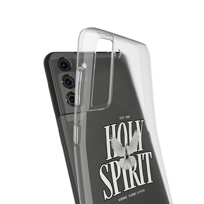 Holy Spirit Dove Clear Phone Case