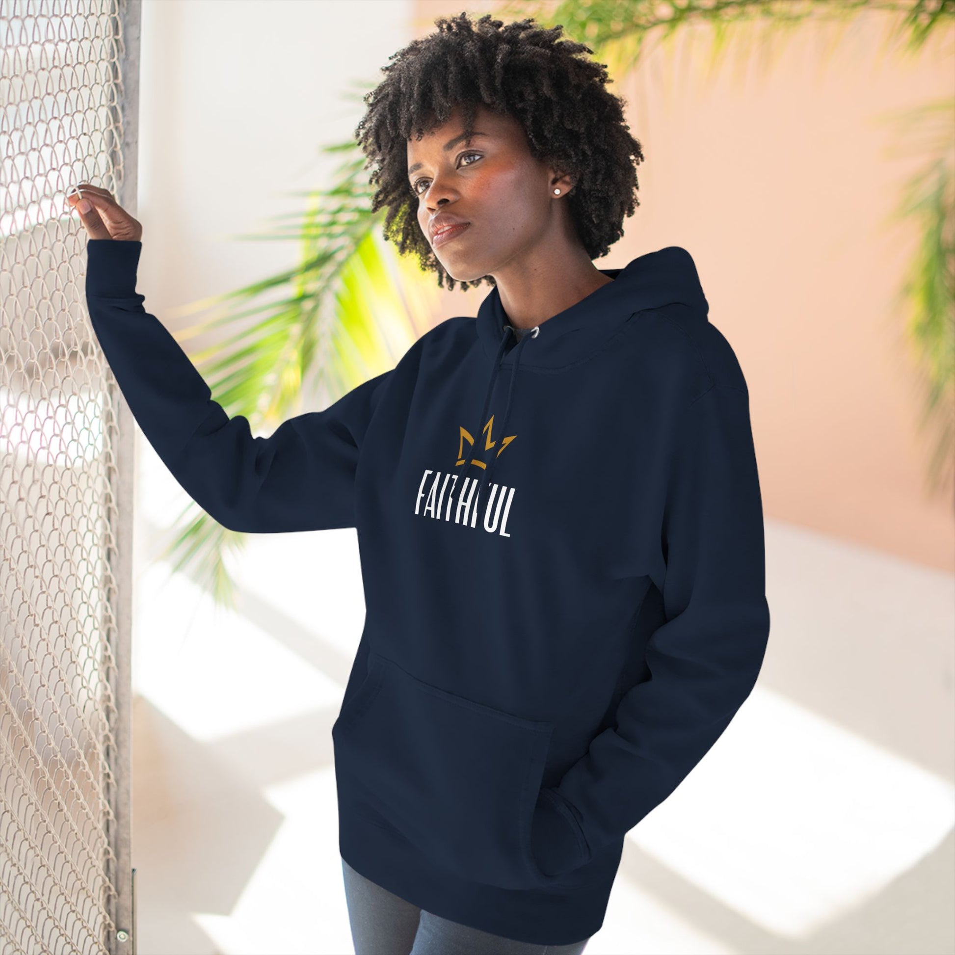 Faithful Unisex Fleece Hoodie