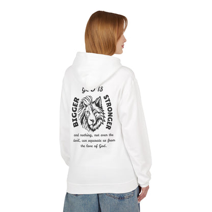 God is Better, Stronger- Pslams 139:7-12 Hoodie