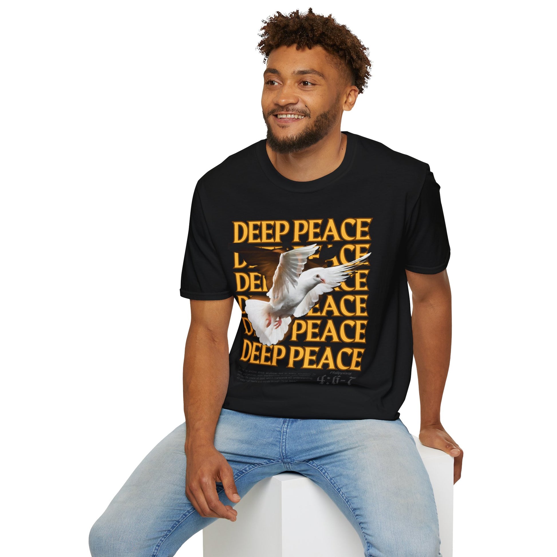Deep Peace Tee (Philippians 4:6-7)