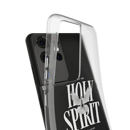 Holy Spirit Dove Clear Phone Case