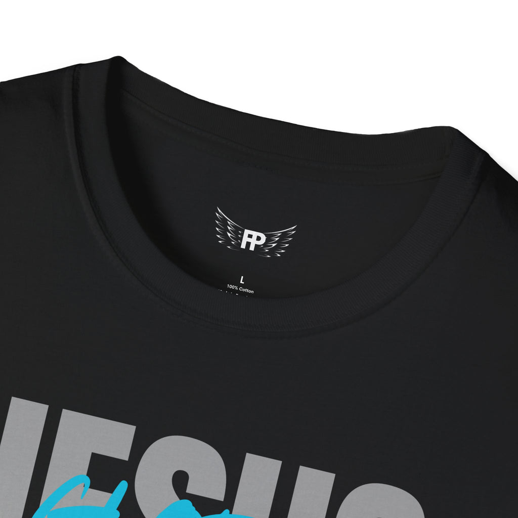 Unisex Softstyle T-Shirt - Jesus is King Glory Today Tomorrow Forever
