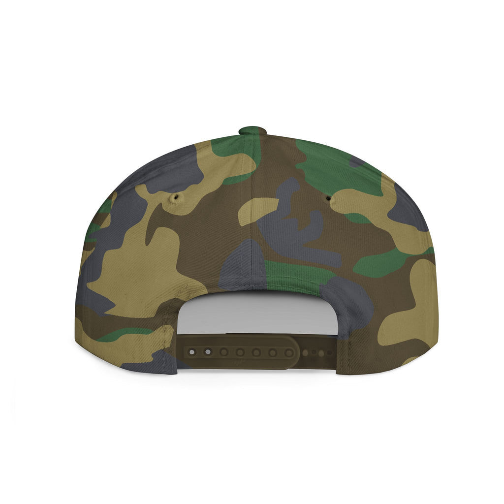 Make Heaven Crowded Flat Bill Hat