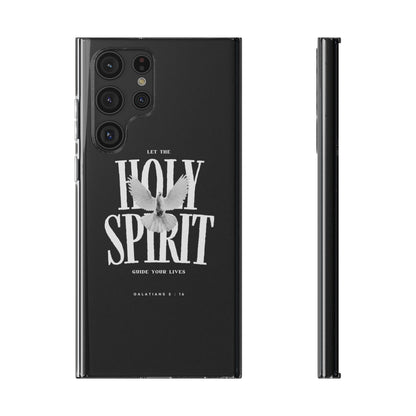 Holy Spirit Dove Clear Phone Case